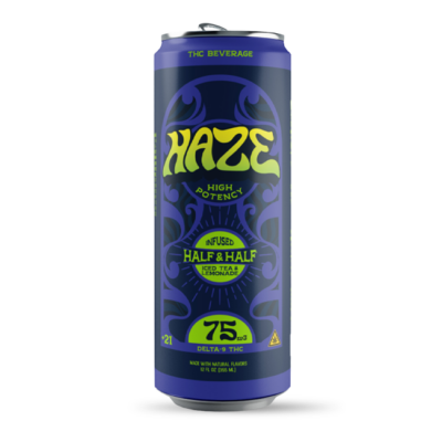 Haze Half & Half Iced Tea And Lemonade THC Beverage – 75MG