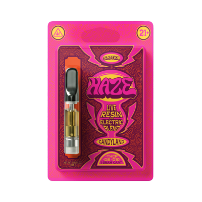 Haze<span> Electric Blend </span>Live Resin Cartridge<small> CANDYLAND - 1 GRAM </small>